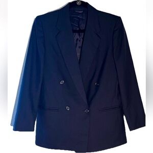 Britches Of Georgetown Navy Blue Preppy Blazer Women’s Size 6